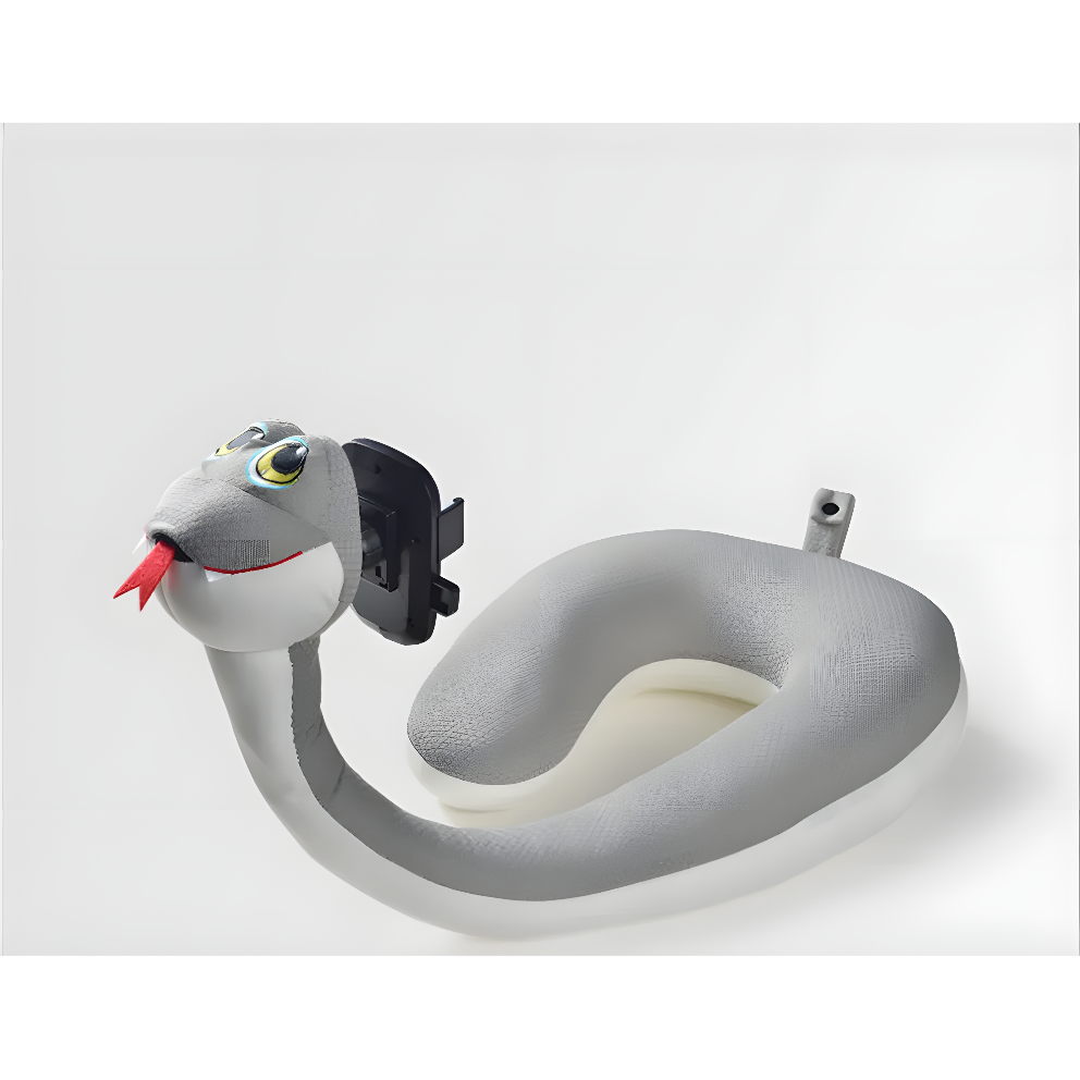ComfyPet Pillow Stand 2 in 1 - U-Shaped Neck Pillow & Phone Holder