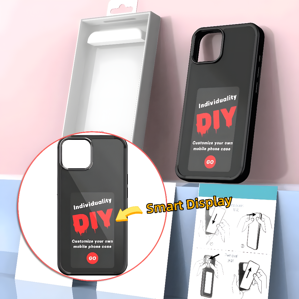MoodFrame™ Personalized E-Ink Display Case – No Battery Needed