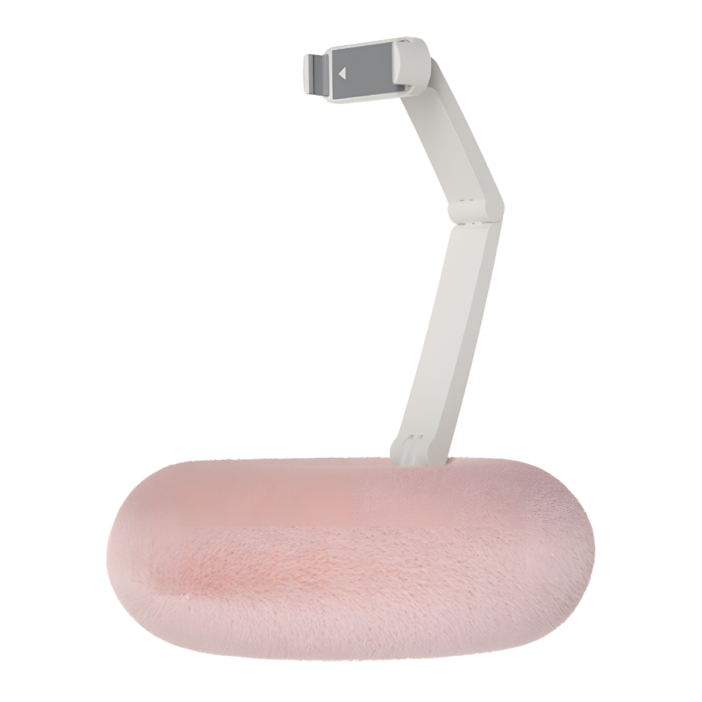 Cozy Donut Rotating Phone & Tablet Stand – Soft Cushion Base, 360° Adjustable Holder