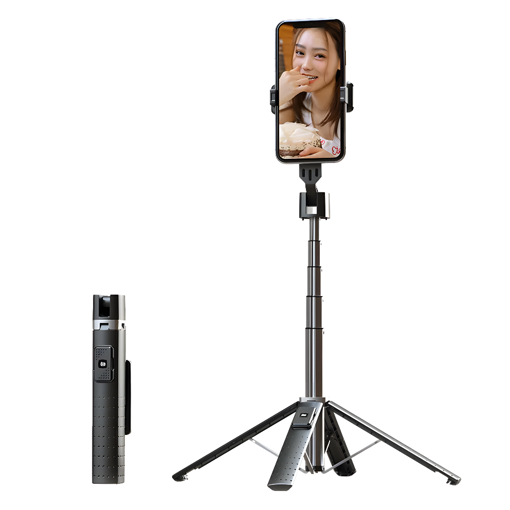 PowerNest GlowStick™ - Bluetooth Selfie Tripod with Dual LED Fill Lights