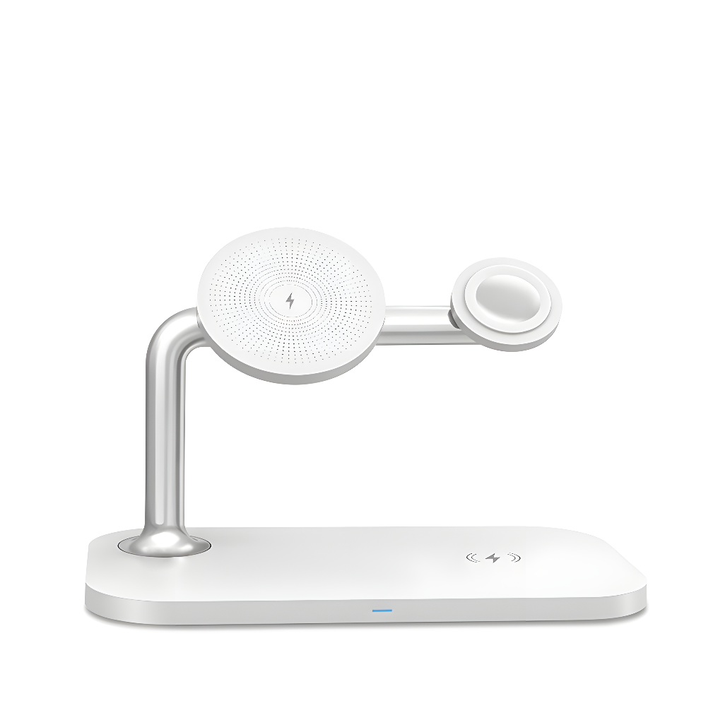 PowerNest™ Magnetic 3-in-1 Wireless Dock – iPhone, Watch & AirPods