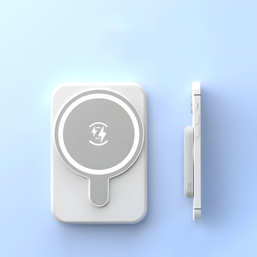MagCharge Mini 5000 – Slim Magnetic Wireless Power Bank