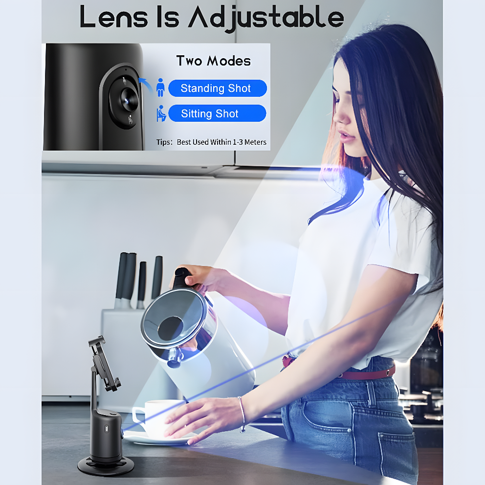 FollowMe 360° - Your Smart Auto-Tracking Gimbal for Flawless Vlogs