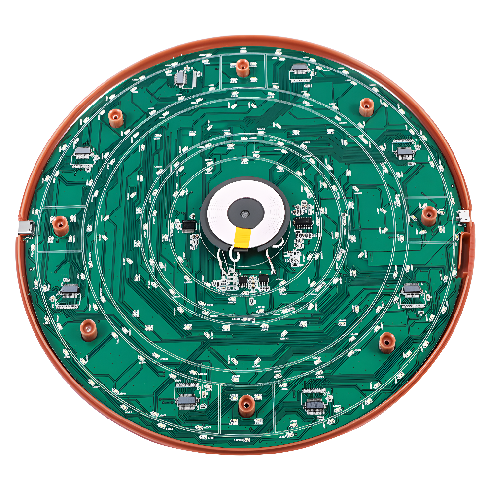 Mystic Circle Wireless Charger – Fast Charging Pad with Glowing Design