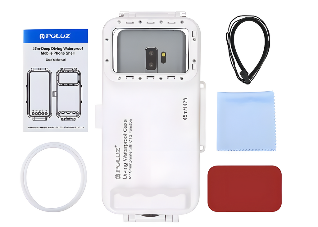 DeepSea Waterproof Phone Case – Full Protection for Diving & Underwater Photography