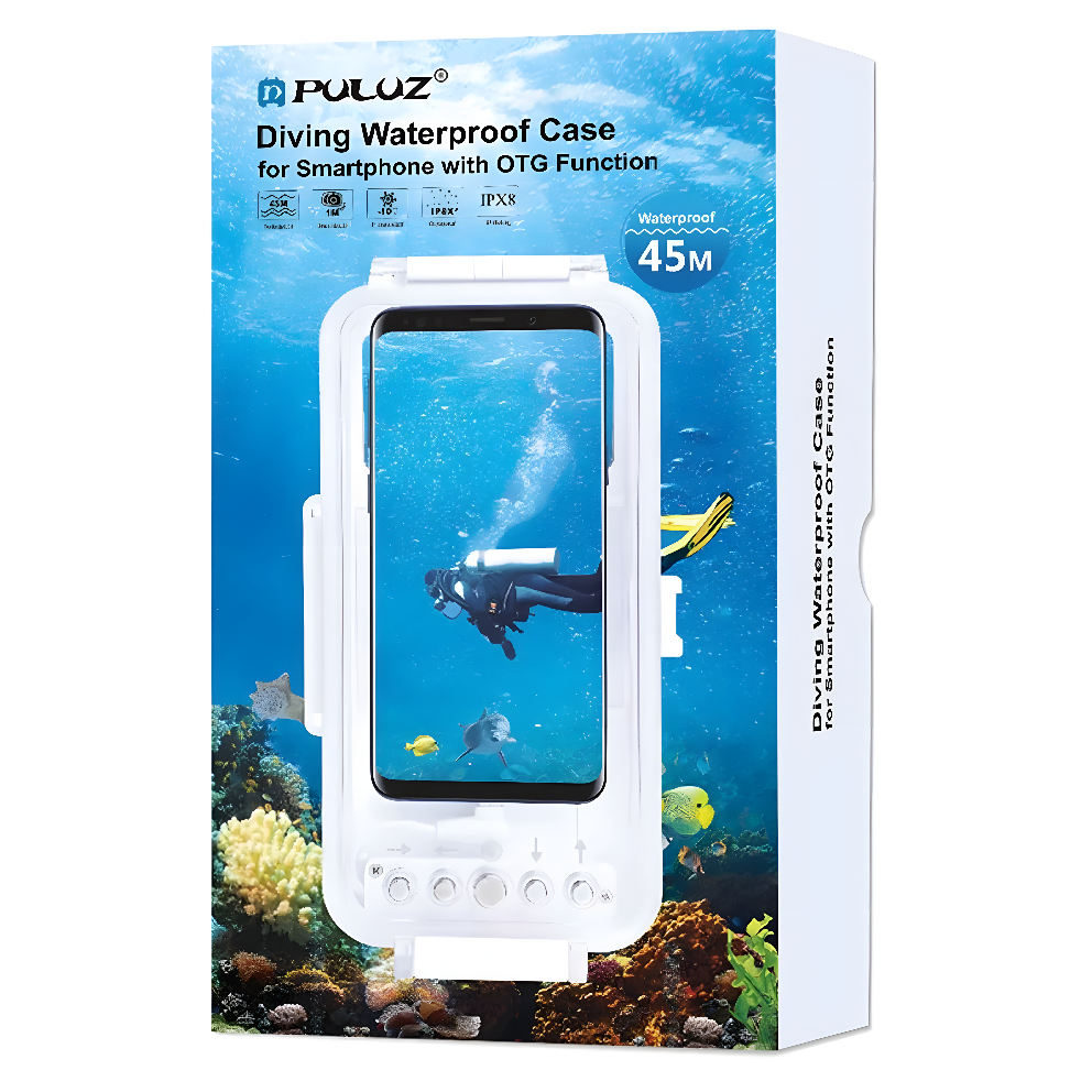DeepSea Waterproof Phone Case – Full Protection for Diving & Underwater Photography