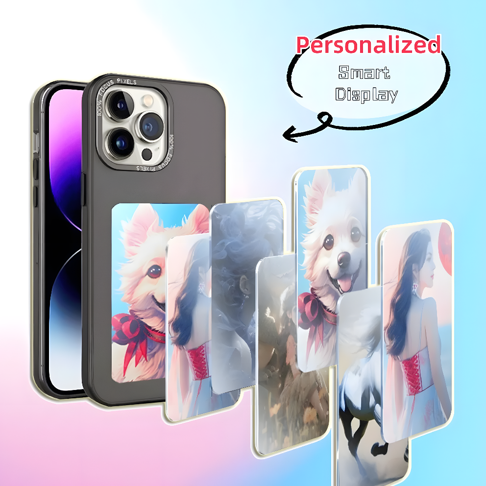 MoodFrame™ Personalized E-Ink Display Case – No Battery Needed