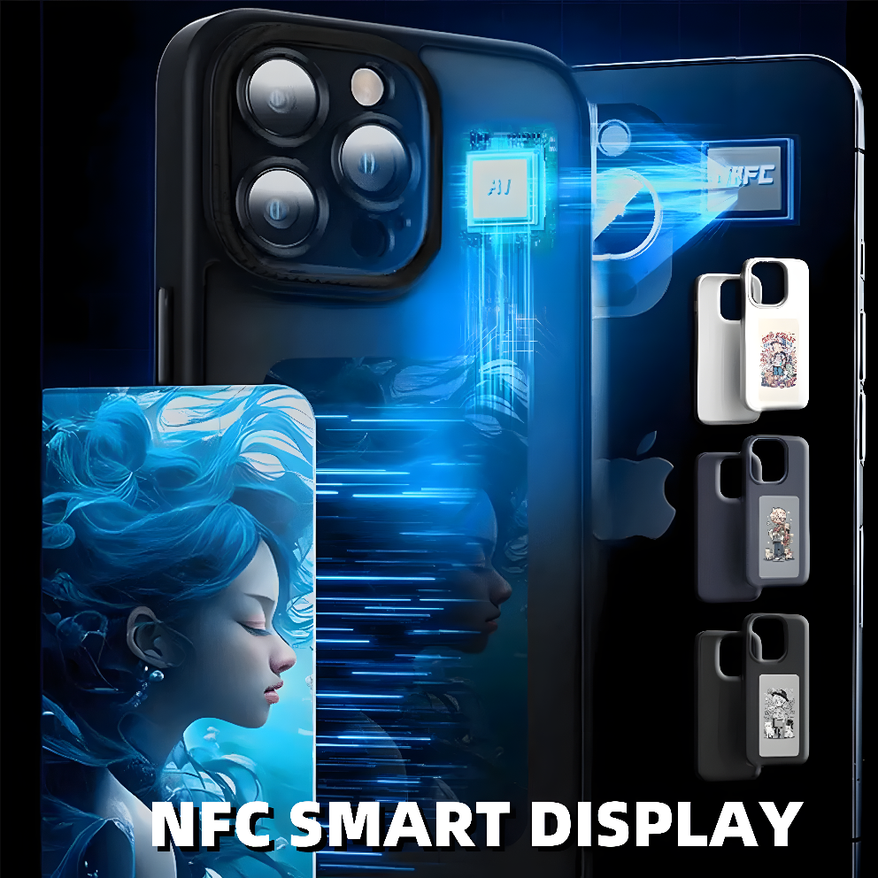 MoodFrame™ Personalized E-Ink Display Case – No Battery Needed