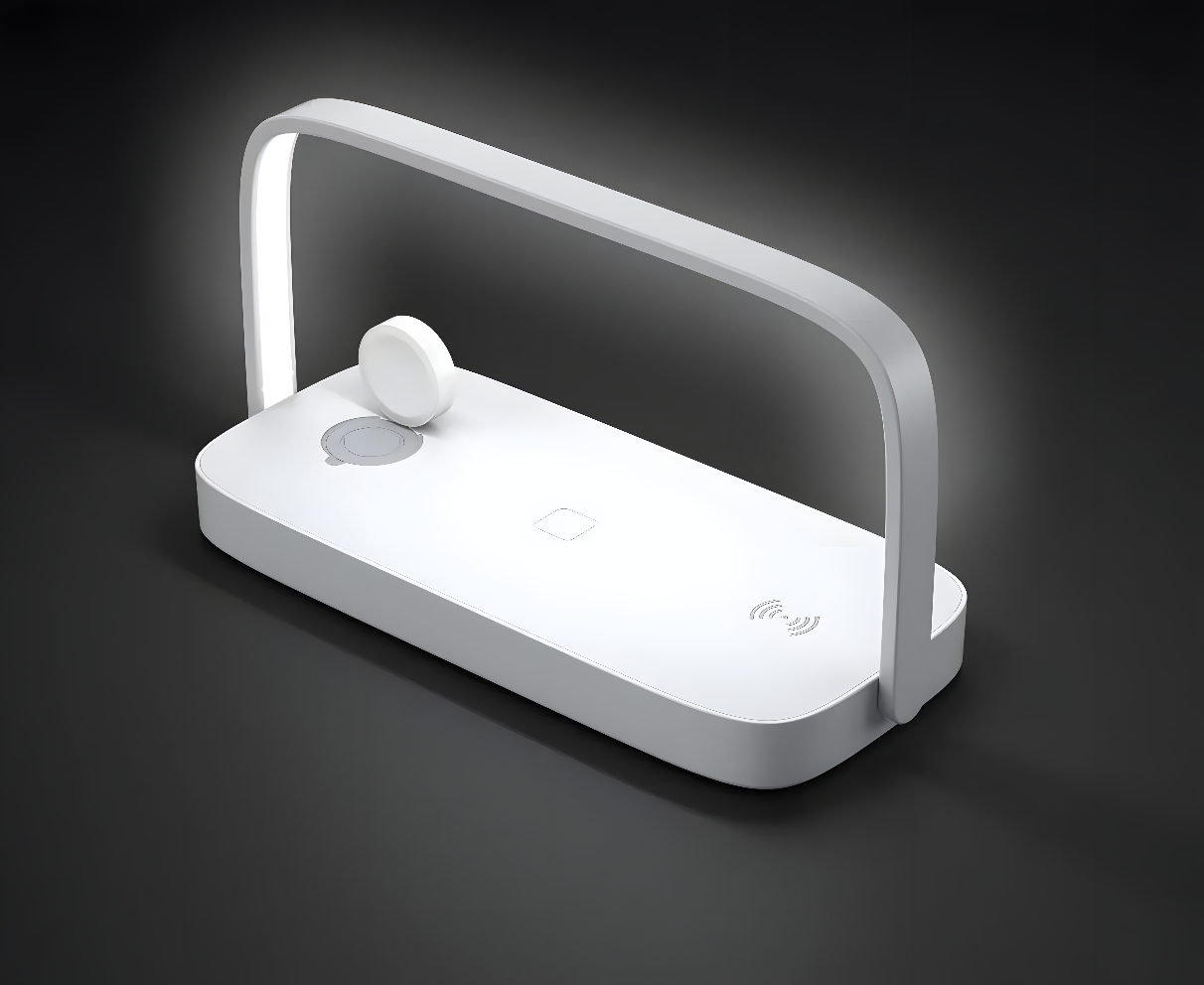 PowerNest ZenDock 3 in 1 - Smart Night Lamp & Wireless Charger