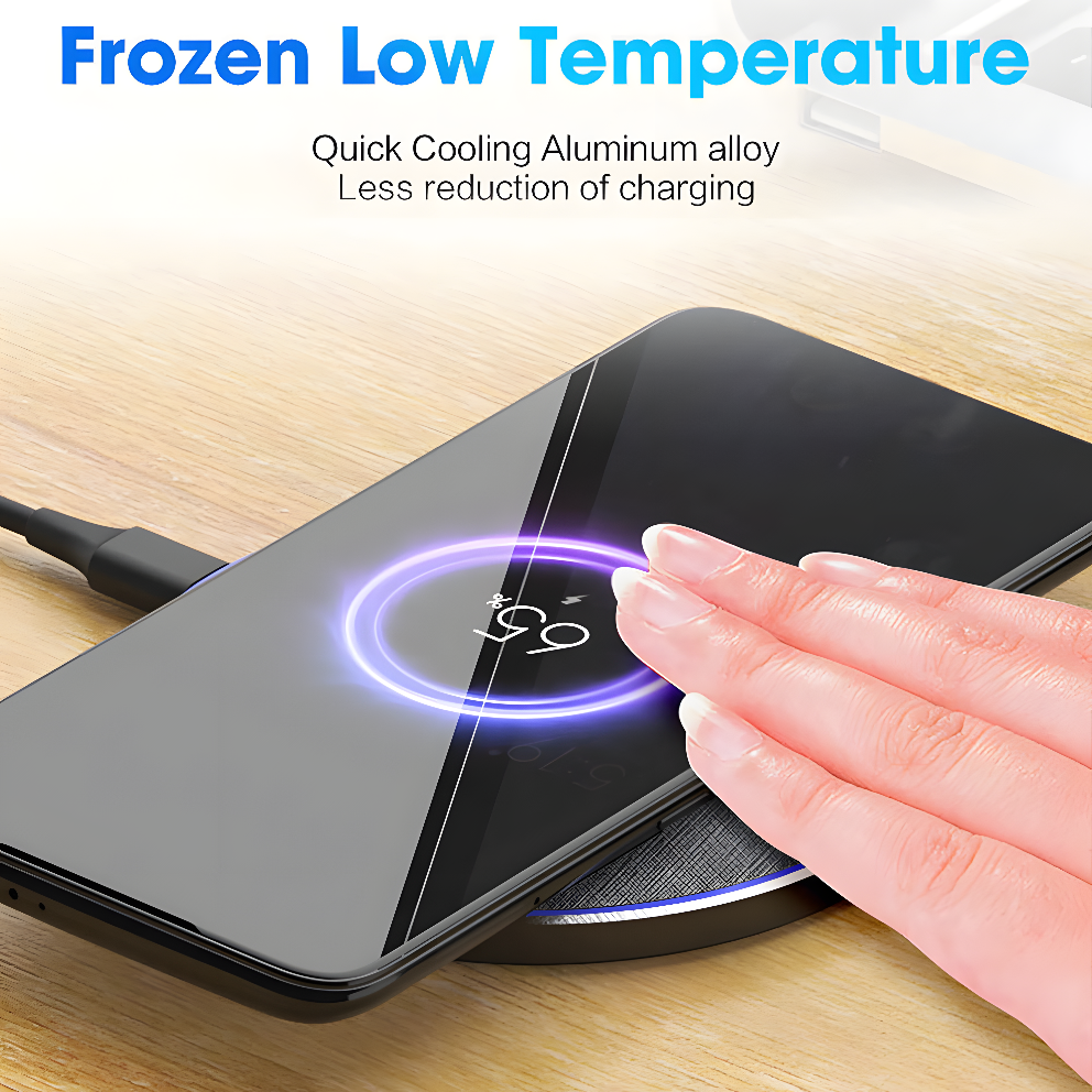 LuxeCharge 20W Fabric Edition – Ultra Fast Wireless Pad