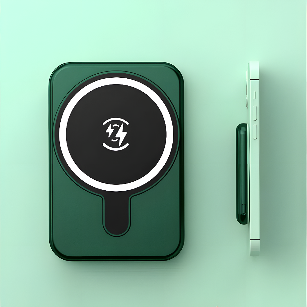 MagCharge Mini 5000 – Slim Magnetic Wireless Power Bank