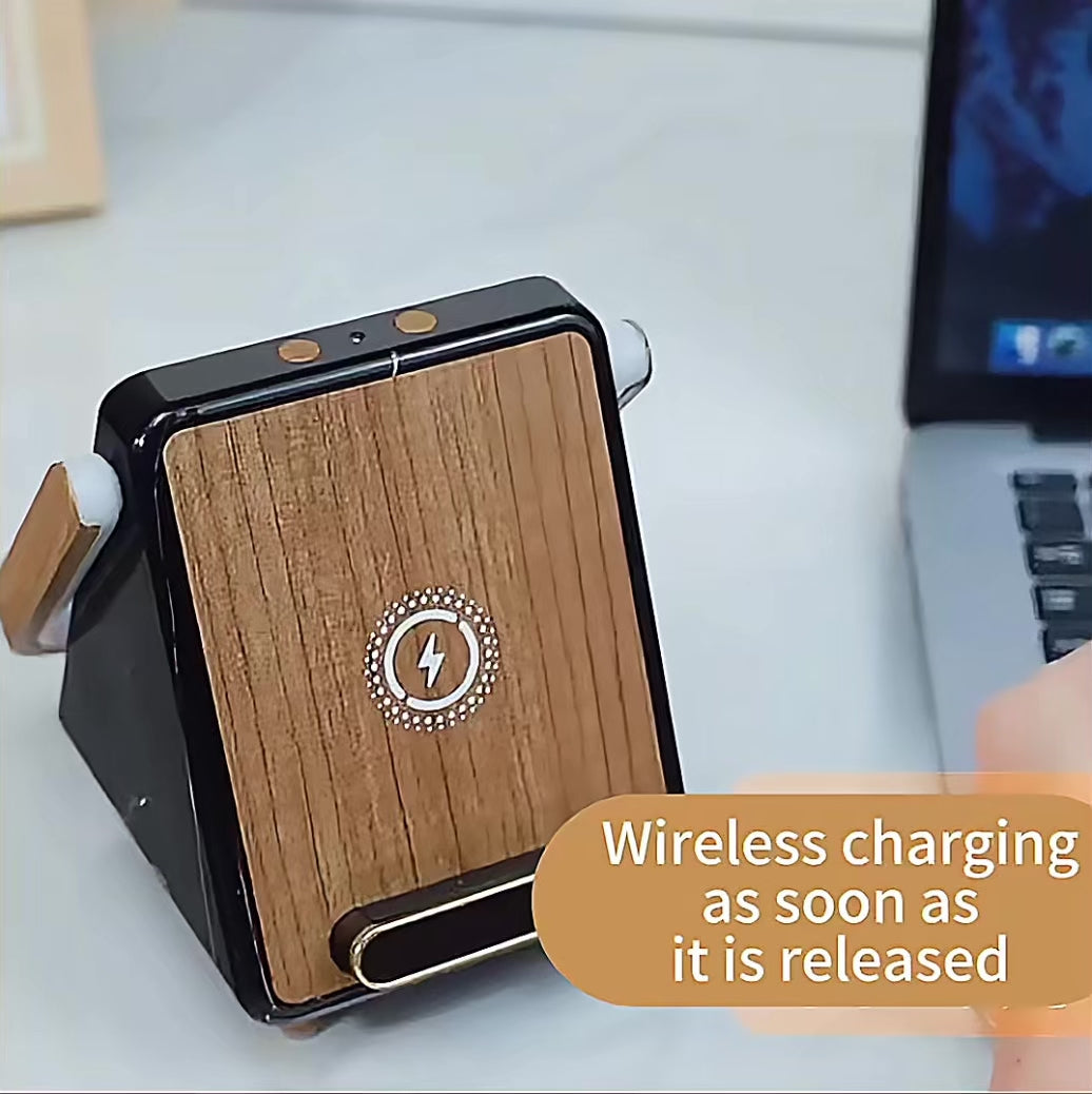 GlowCharge Harmony – 3 in 1 Wireless Charger, Speaker & Night Lamp