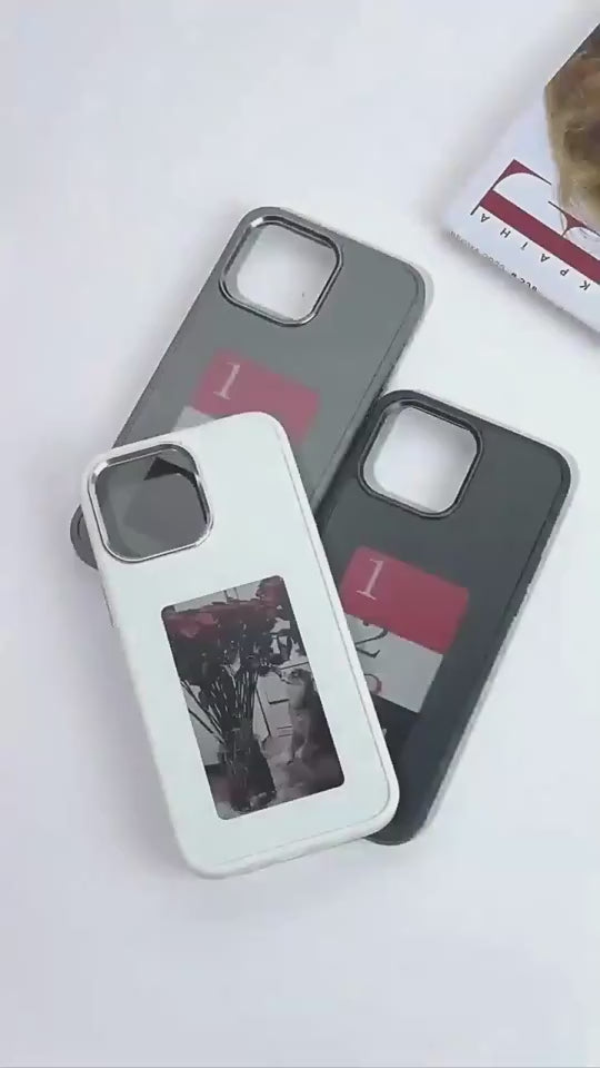 MoodFrame™ Personalized E-Ink Display Case – No Battery Needed