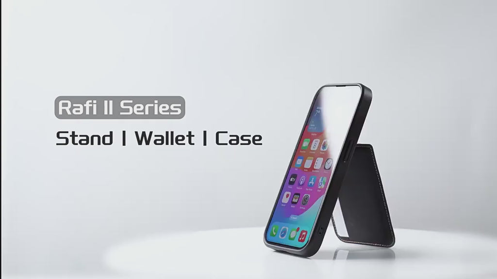 Luxury MagSafe Phone Case 3 in 1  – Card Holder + Kickstand + Protection